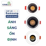 Đèn led Âm Trần Chiếu Rọi 12W Đơn Sắc - Tourmaline